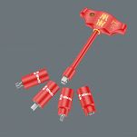 Wkrętak śrubokręt z adapterem do kluczy nasadowych 3/8 WERA 05005120001 - 5