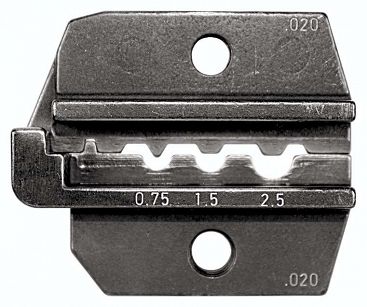 Matryca zagniatająca złącza nieizolowane 0,25 - 2,5 mm RENNSTEIG 624 020 3 0