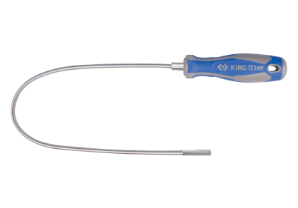 Chwytak giętki z końcówką magnetyczną 450mm, średnica końcówki 7mm KING TONY 2121-18