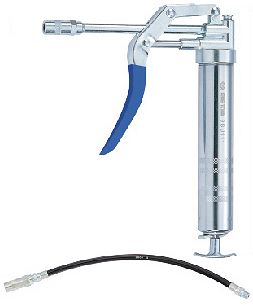 Smarownica ręczna 267 mm, pojemność 0,12 l. + wężyk 300 mm KING TONY 9BU112T