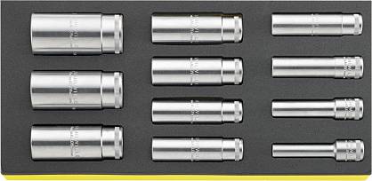 Zestaw TCS 1/3 nasadek długich 1/2", 10-32mm, 11-el. TCS 51/11 STAHLWILLE 96838776
