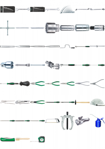 Duzy zestaw warsztatowy STAHLWILLE 97841210