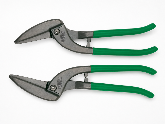 Zestaw nożyce przelotowe pelikan D118-300 + D118-300L BESSEY 145372