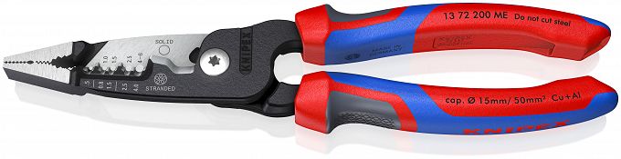 Szczypce WireStripper Wielofunkcyjne 5W1 KNIPEX 13 72 200 ME