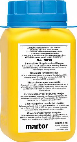 Pojemnik bezpieczny Sammelbox na zużyte ostrza MARTOR 9810