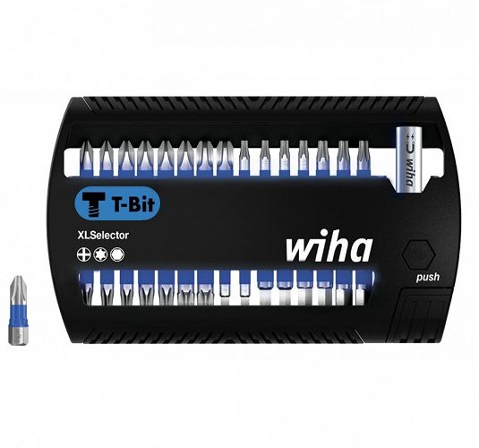 Zestaw bitów XLSelector, bit T 25 mm Phillips, TORX®, sześciokątne 31-cz. 1/4