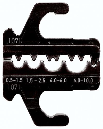 Matryca zagniatająca 0,5 - 10,0 do łączniki i złącza nieizolowane do MultiCrimp® RENNSTEIG 629 1071 3 0 1