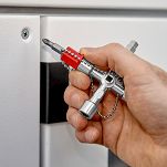 Klucz wielofunkcyjny do szaf KNIPEX 00 11 04 - 8