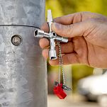 Klucz wielofunkcyjny do szaf KNIPEX 00 11 04 - 4