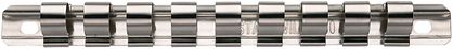 Listwa do zawieszania nasadek 1/2" z 9 zaczepami L=200mm 50 CL-1 STAHLWILLE 80500001