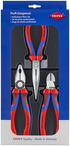 Szczypce tnące kombinerki sprawdzony zestaw do warsztatu KNIPEX 00 20 11