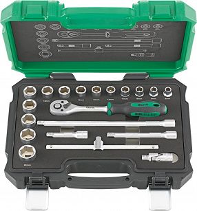 Komplet kluczy wtykowych 20-częściowy FORTIS 3/8" 4317784707275