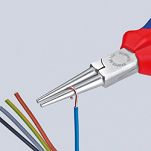 Szczypce okrągłe wydłużone KNIPEX 30 36 160 - 3