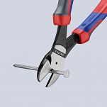 Szczypce Tnące Boczne o zwiększonym przełożeniu 64 HRC KNIPEX 74 02 200 - 6