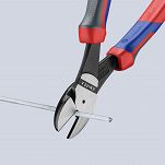 Szczypce Tnące Boczne o zwiększonym przełożeniu 64 HRC KNIPEX 74 02 200 - 5