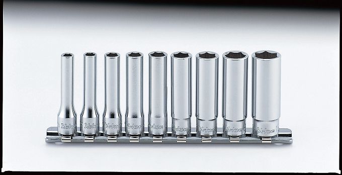 Zestaw nasadek dwunastokątnych 3/16