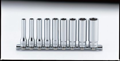 Zestaw nasadek dwunastokątnych 3/16"-1/2" długich KOKEN