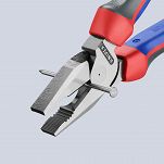 Kombinerki Szczypce Uniwersalne o zwiększonym przełożeniu KNIPEX 02 02 225 - 7