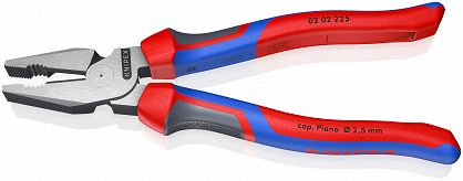 Kombinerki Szczypce Uniwersalne o zwiększonym przełożeniu KNIPEX 02 02 225