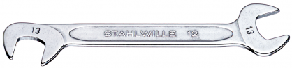 Klucz płaski 9/16" dwustronny, ELECTRIC 12 A 9/16 STAHLWILLE 40463434