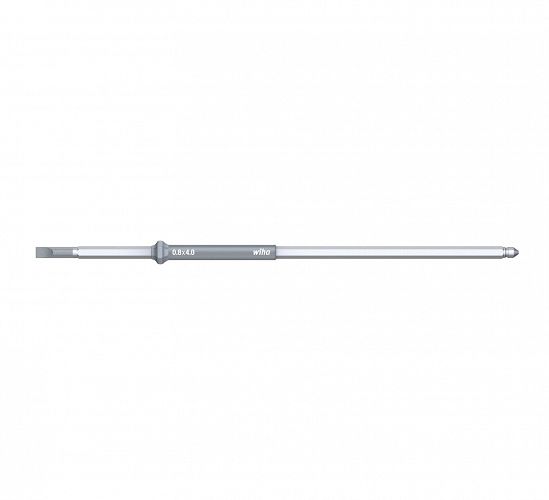 Trzon śrubokręt wymienny płaski 0.25 x 1,5 x 175 mm / 0,15 Nm max do wkrętaków dynamometrycznych z rękojeścią podłużną 26227 WIHA