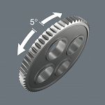 Grzechotka 8009 Zyklop Pocket Set Imperial 2 WERA 05004283001 - 8