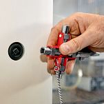 Klucz wielofunkcyjny do szaf KNIPEX 00 11 06 V01 - 7