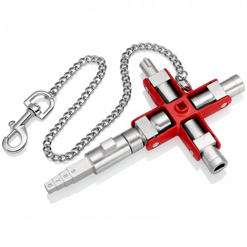 Klucz wielofunkcyjny do szaf KNIPEX 00 11 06 V01