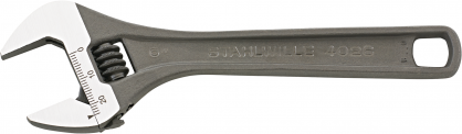 Klucz płaski nastawny do max 30mm nr 4026 Stahlwille 40260108