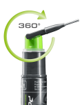 Zestaw znacznik do otworów  Pica Powder Marker 2020 + proszek uzupełniający, zielony 2030 Pica 145560 - 5
