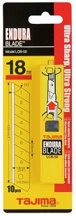 Ostrza segmentowe łamane 18mm "Endura Blade" 10szt. TAJIMA LCB50N