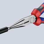 Szczypce tnące półokrągłe (Szczypce radiowe) KNIPEX 25 02 160 - 4