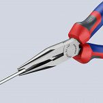 Szczypce tnące półokrągłe (Szczypce radiowe) KNIPEX 25 02 160 - 5