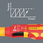 Wkrętak dynamometryczny 7516 VDE Kraftform Safe-Torque Speed 7508, 2,4-4,0 Nm, 9 x 2,4 Nm x 2,8 Nm x 3,2 Nm x 3,6 Nm x 4,0 Nm x 192 mm WERA 05075876001 - 8