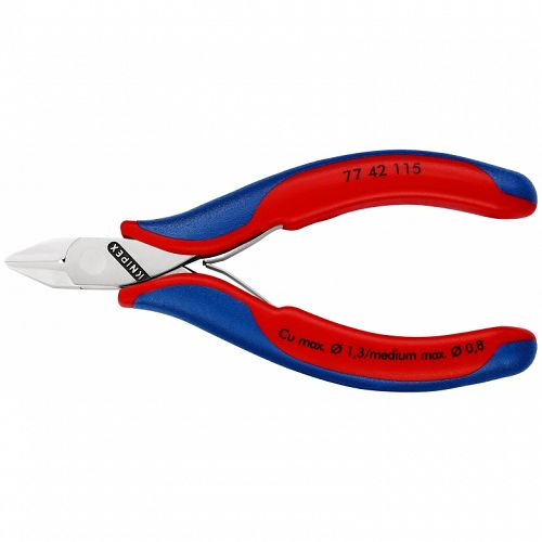 Szczypce Tnące dla Elektroników KNIPEX 77 42 115