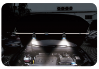 Regulowany uchwyt pod maskę do latarek 850-2100mm KING TONY 87163 - 6