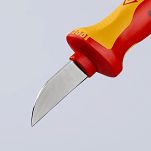 Nóż do Ściągania Izolacji solidne ostrze KNIPEX 98 52 - 7