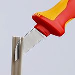 Nóż do Ściągania Izolacji solidne ostrze KNIPEX 98 52 - 3