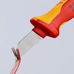 Nóż do Ściągania Izolacji solidne ostrze KNIPEX 98 52 - 2