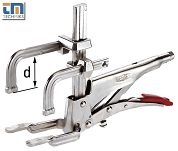 Szczypce zaciskowe spawalnicze omijające z podwójnymi szczękami GRZV Variogrip BESSEY - 2