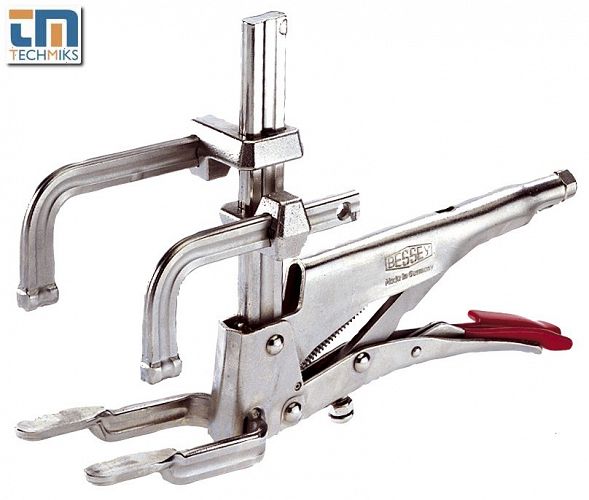 Szczypce zaciskowe spawalnicze omijające z podwójnymi szczękami GRZV Variogrip BESSEY