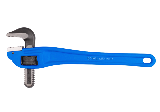 Aluminiowy kątowy klucz do rur 60 x 356mm KING TONY 6541-14L