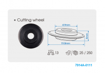 Mini obcinacz do rur 3 - 19mm KING TONY 7915A-19 - 2