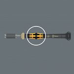 Wkrętak śrubokręt dynamometryczny z ustawioną wartością (0,035 Nm), z uchwytem z mechanizmem szybkomocującym ESD WERA 05074800001 - 6