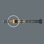 Wkrętak śrubokręt dynamometryczny z ustawioną wartością (0,035 Nm), z uchwytem z mechanizmem szybkomocującym ESD WERA 05074800001 - 7