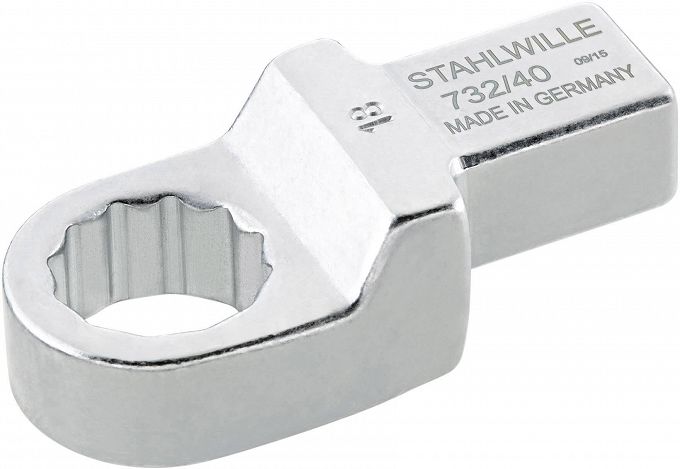 Końcówka wtykowa oczkowa 41mm 14x18 732/40 STAHLWILLE 58224041