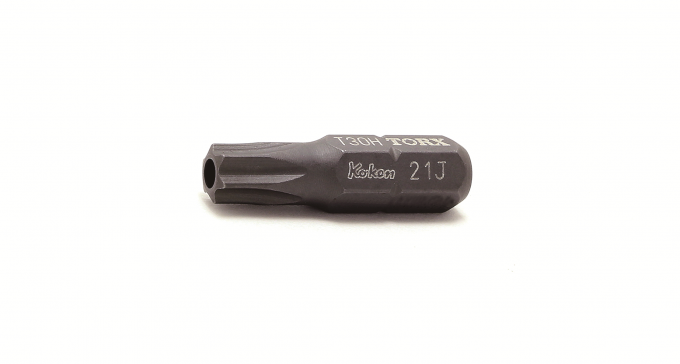 Bit wkrętakowy TORX z otworem TH10x25mm KOKEN