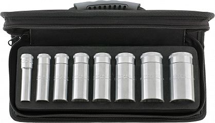 Zestaw nasadek 1/2" długich, 12-kąt w walizce ABS 51/8 N STAHLWILLE 96030212