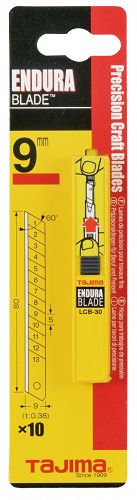 Ostrza segmentowe łamane 9mm 10szt. TAJIMA LCB-30D