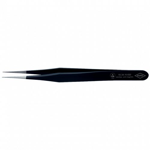 Pinceta Pęseta prosta KNIPEX 92 28 70 ESD